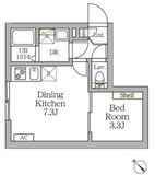 Aglaia新宿横寺町 307 間取り図