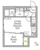 Aglaia新宿横寺町 108 間取り図