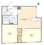 タスキsmart新大塚Ⅲ 303 間取り図