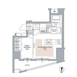 ネベル板橋 6階 間取り図