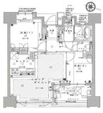 ザ・ライオンズ横濱山下町 12階 間取り図