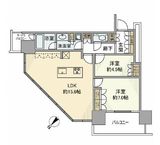 ブリリアグランデみなとみらいオーシャンフロントタワー 24階 間取り図