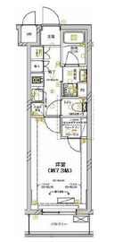 ディアレイシャス武蔵新城 4階 間取り図