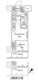 パークアクシス横浜伊勢佐木町通り 403 間取り図