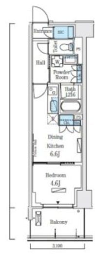 ロイヤルパークス赤羽ノース 326 間取り図