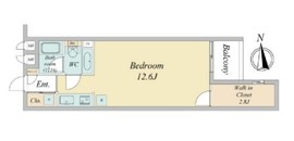 プライマル下北沢代田 1階 間取り図