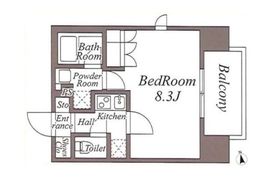 ZOOM池袋West 10階 間取り図