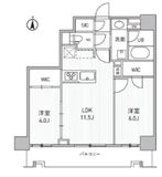 シーズンフラッツ両国サウス 502 間取り図