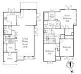 荻窪グリーンヴィレッジ D-3 間取り図