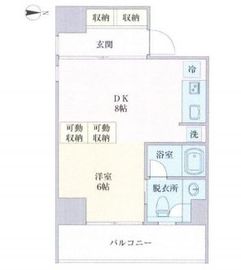 パークサイドテラス 501 間取り図