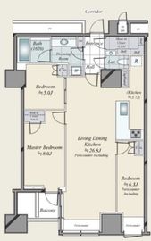 三田ガーデンヒルズ EAST HILL 12階 間取り図
