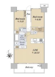 シティテラス大森西 10階 間取り図