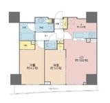 シティハウス四谷三丁目 11階 間取り図