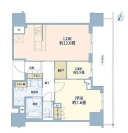 ブランズ本郷 6階 間取り図