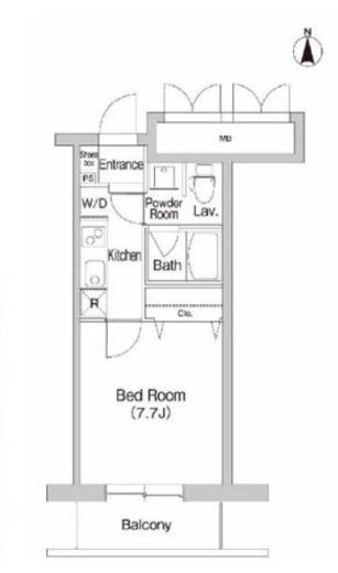 プライムアーバン川崎南幸町 106 間取り図