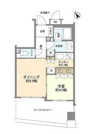 プラネ小石川播磨坂 5階 間取り図
