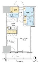 プラウドフラット四谷三丁目 507 間取り図