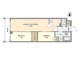 アジールコート練馬中村橋 204 間取り図