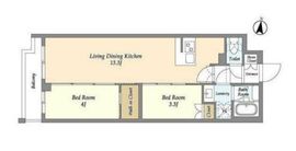 アジールコート練馬中村橋 101 間取り図