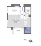 コンフォール池田山 1階 間取り図