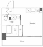 KN RESIDENCE TSURUMI 10階 間取り図