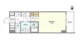 コンフォリア西新宿 309 間取り図