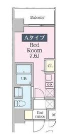 ファインプレイス川崎 1201 間取り図