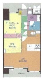 GRAND FARO元住吉 (グランファーロ元住吉) 602 間取り図