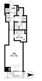 恵比寿ガーデンテラス弐番館 607 間取り図