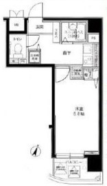 メインステージ西麻布Ⅱ 5階 間取り図