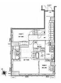 プレミスト南青山 4階 間取り図