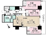 ザ・山王タワー 18階 間取り図