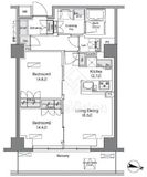 ソライエアイル練馬北町 504 間取り図