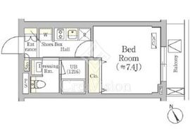 アビティ下高井戸 202 間取り図
