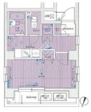 サンテミリオン飯田橋 3階 間取り図