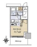 大崎ステーションレジデンス 18階 間取り図