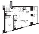 フレンシア田端南 4階 間取り図