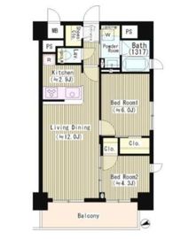 オークステージ武蔵野 301 間取り図