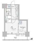 パークアクシス市川 1213 間取り図