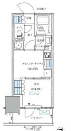 パークアクシス西大島コンフォートスクエア 830 間取り図