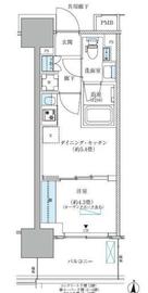 パークアクシス西大島コンフォートスクエア 614 間取り図