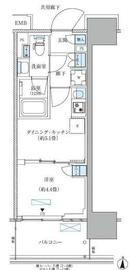 パークアクシス西大島コンフォートスクエア 606 間取り図