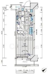 メインステージ鶴見Ⅲ 2階 間取り図