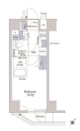 HY's横浜SOUTHWEST (ハイズ横浜サウスウエスト) 2階 間取り図