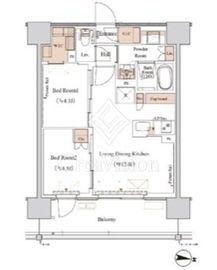 ブランシエスタ木場 1003 間取り図