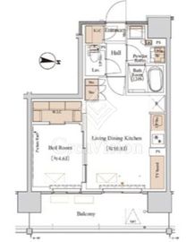 ブランシエスタ木場 1010 間取り図