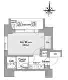 コンフォリア・リヴ森下MUTIO 502 間取り図