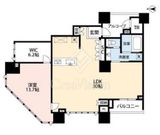 ドゥ・トゥール 19階 間取り図