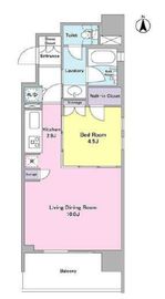 ラクラス目白 1103 間取り図