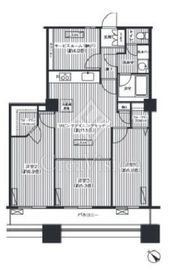 晴海ビュータワー（晴海アイランドトリトンスクエアビュータワー） 23階 間取り図